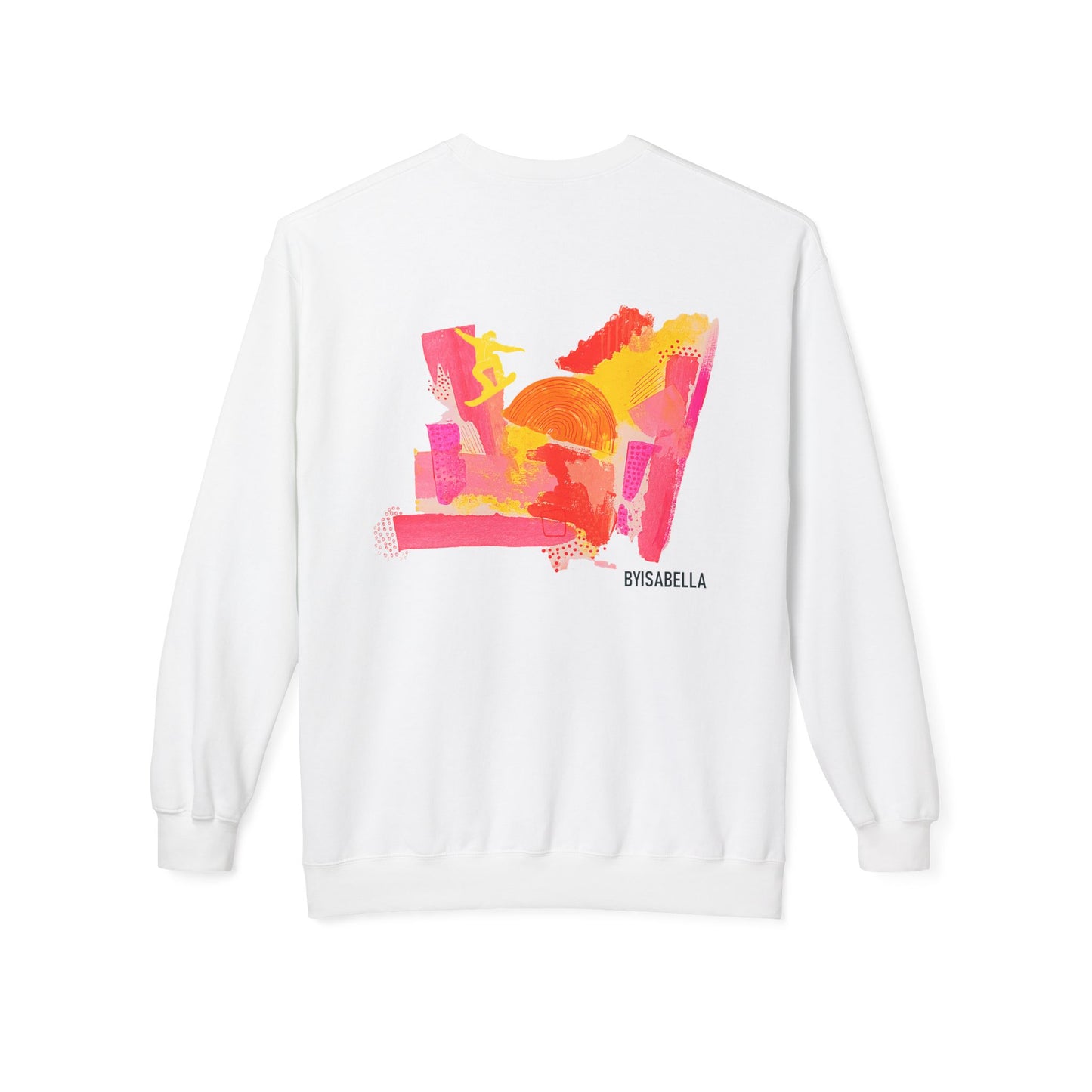 'Sherbet' Ski Club unisex boarder sweatshirt
