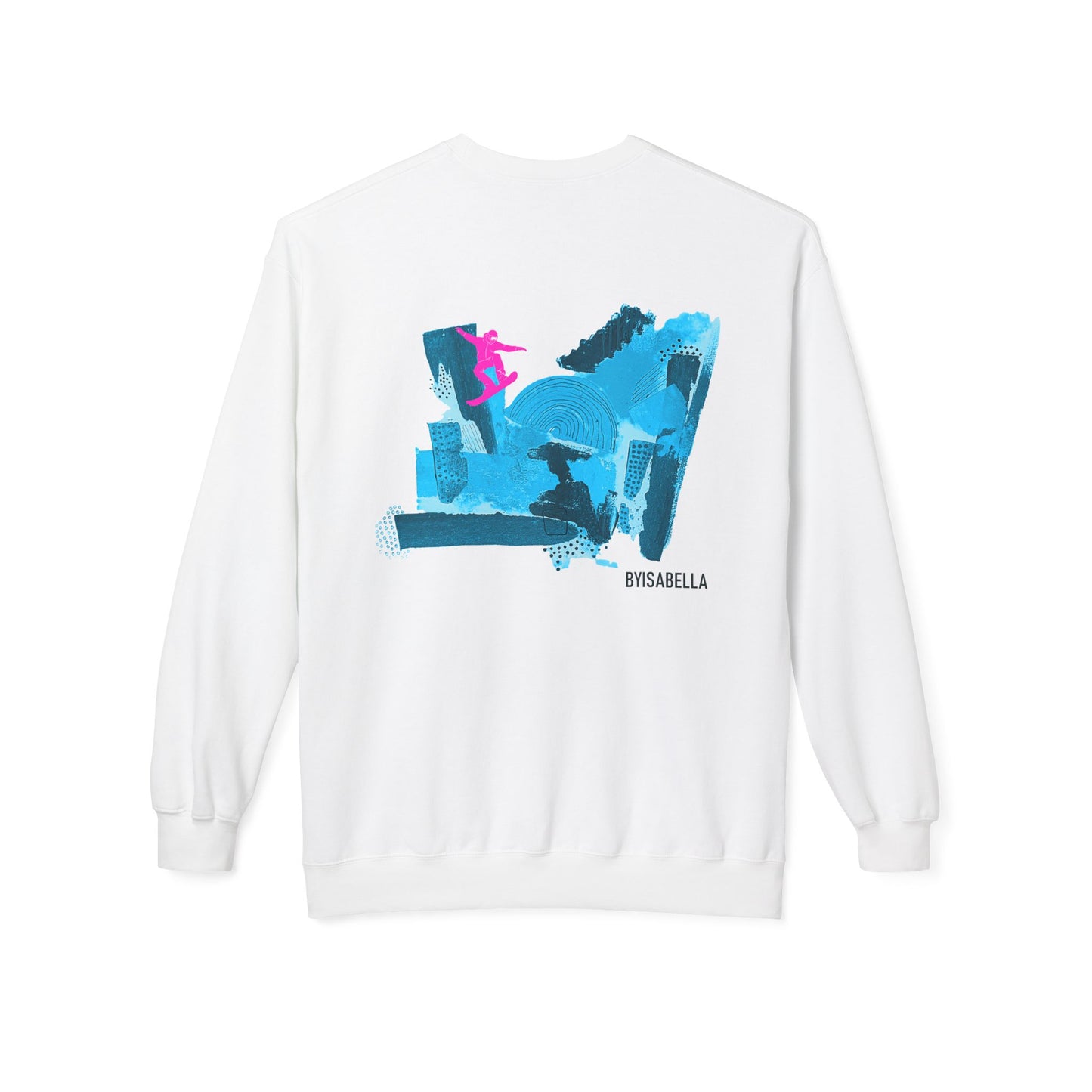 'Azure' Ski Club unisex boarder sweatshirt