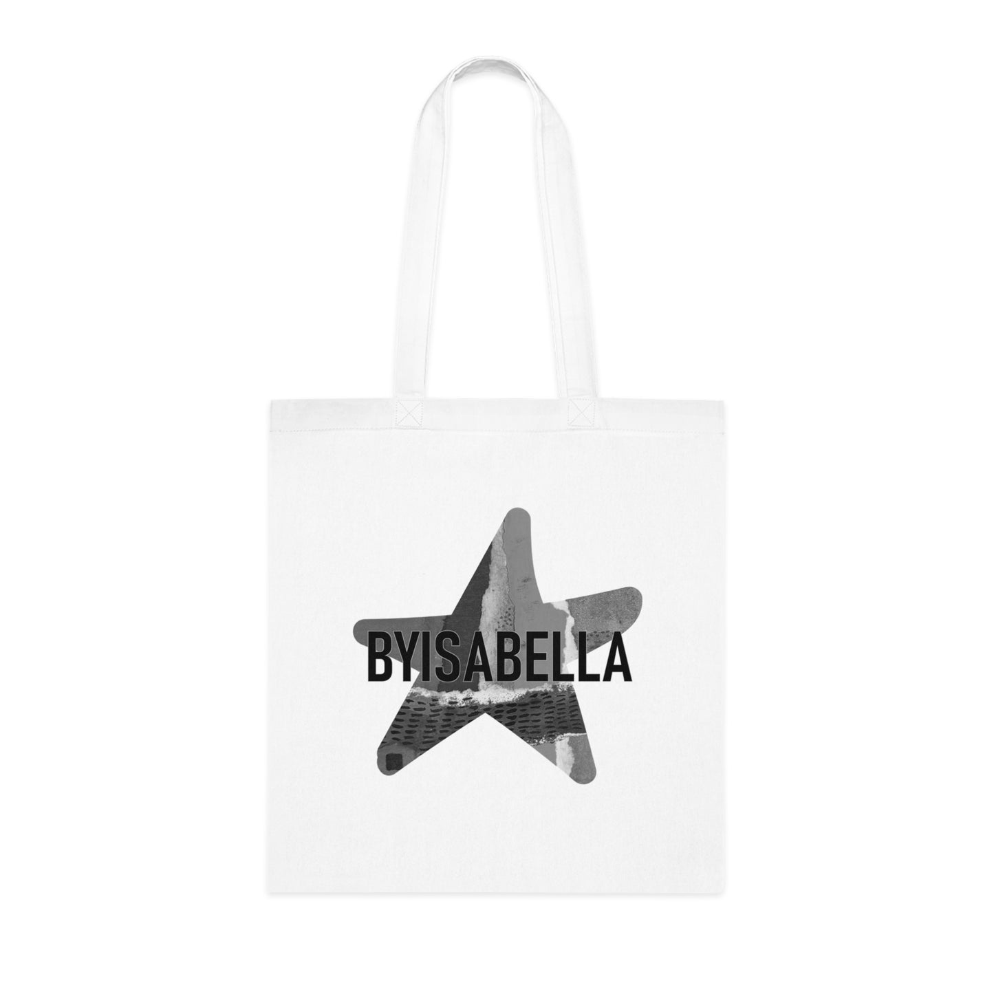 'Mono' Logo Cotton Tote