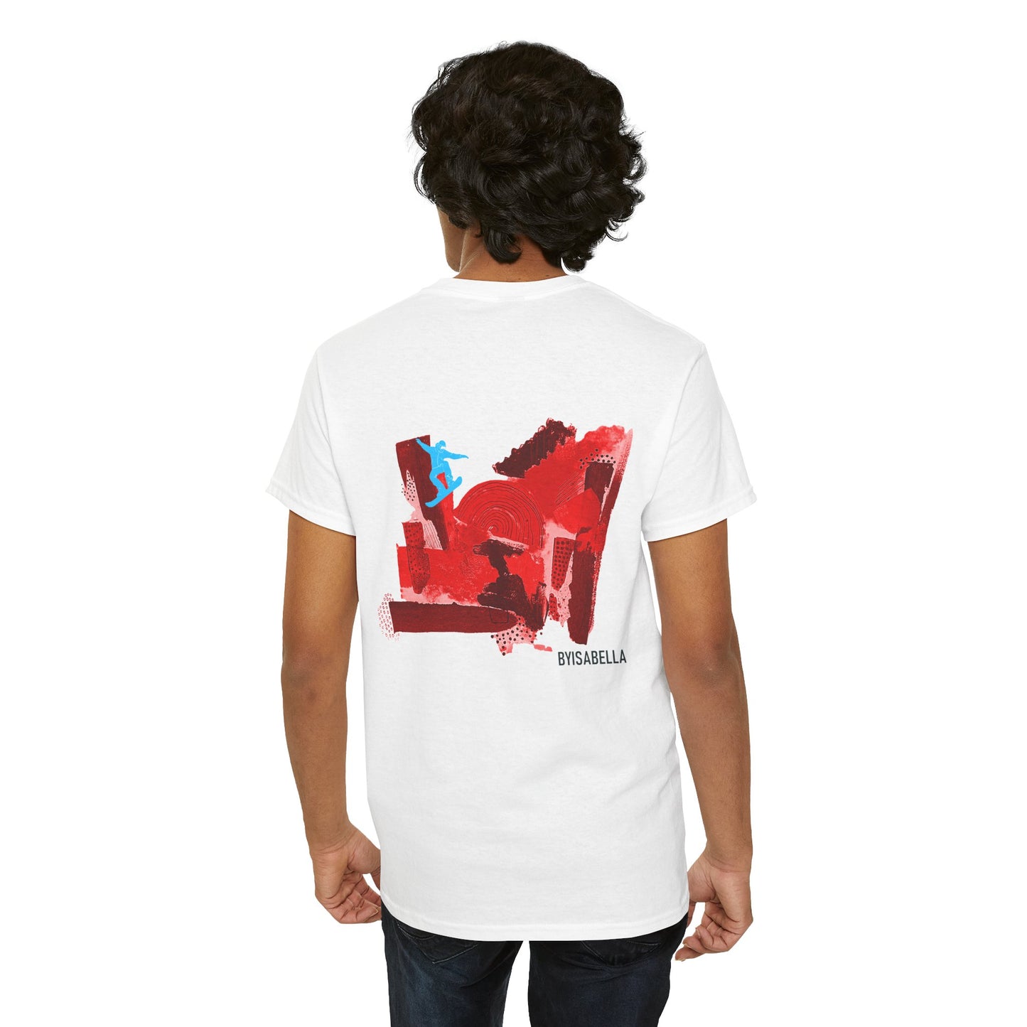 'Hot' Ski Club unisex classic tee - boarder