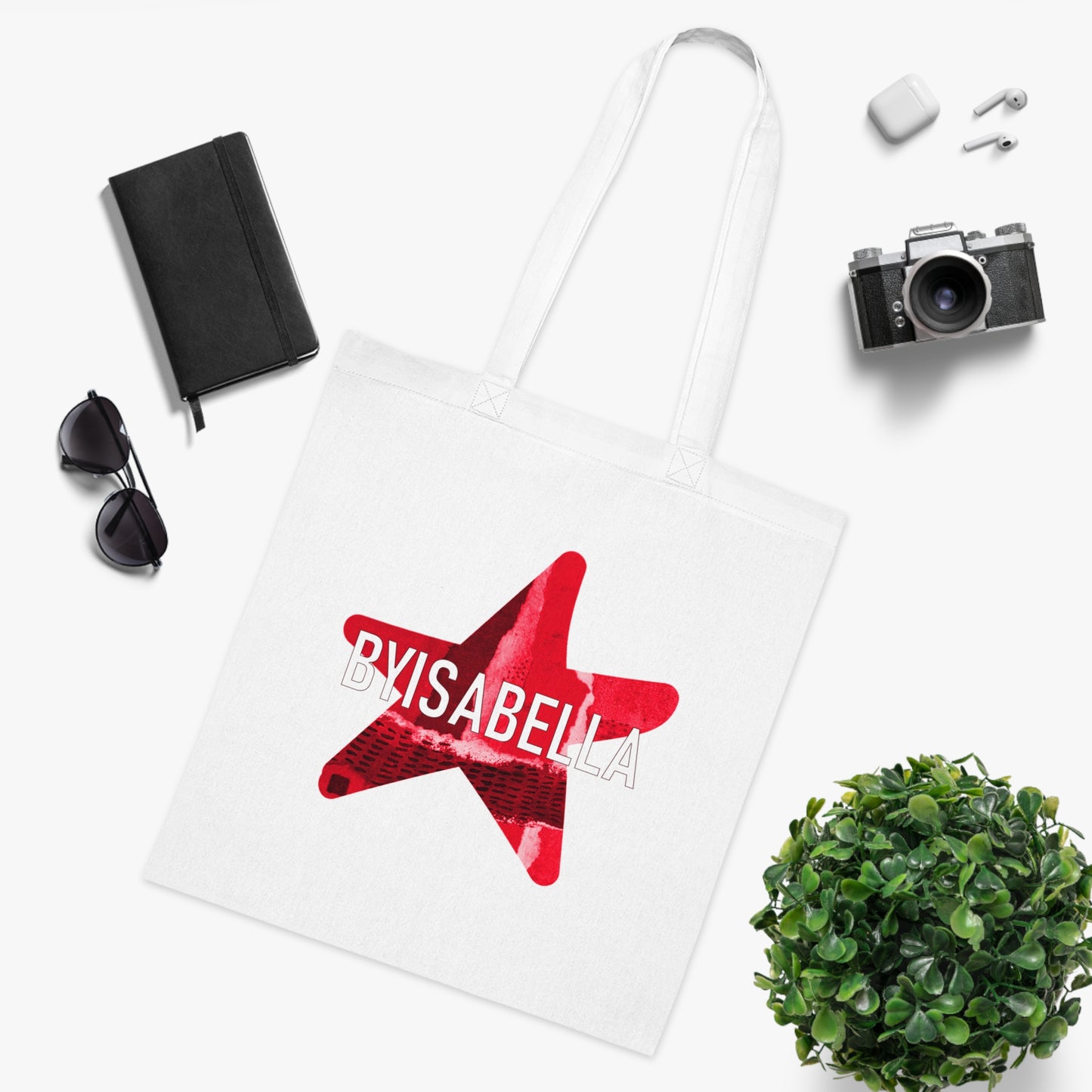 'Hot' Logo Cotton Tote