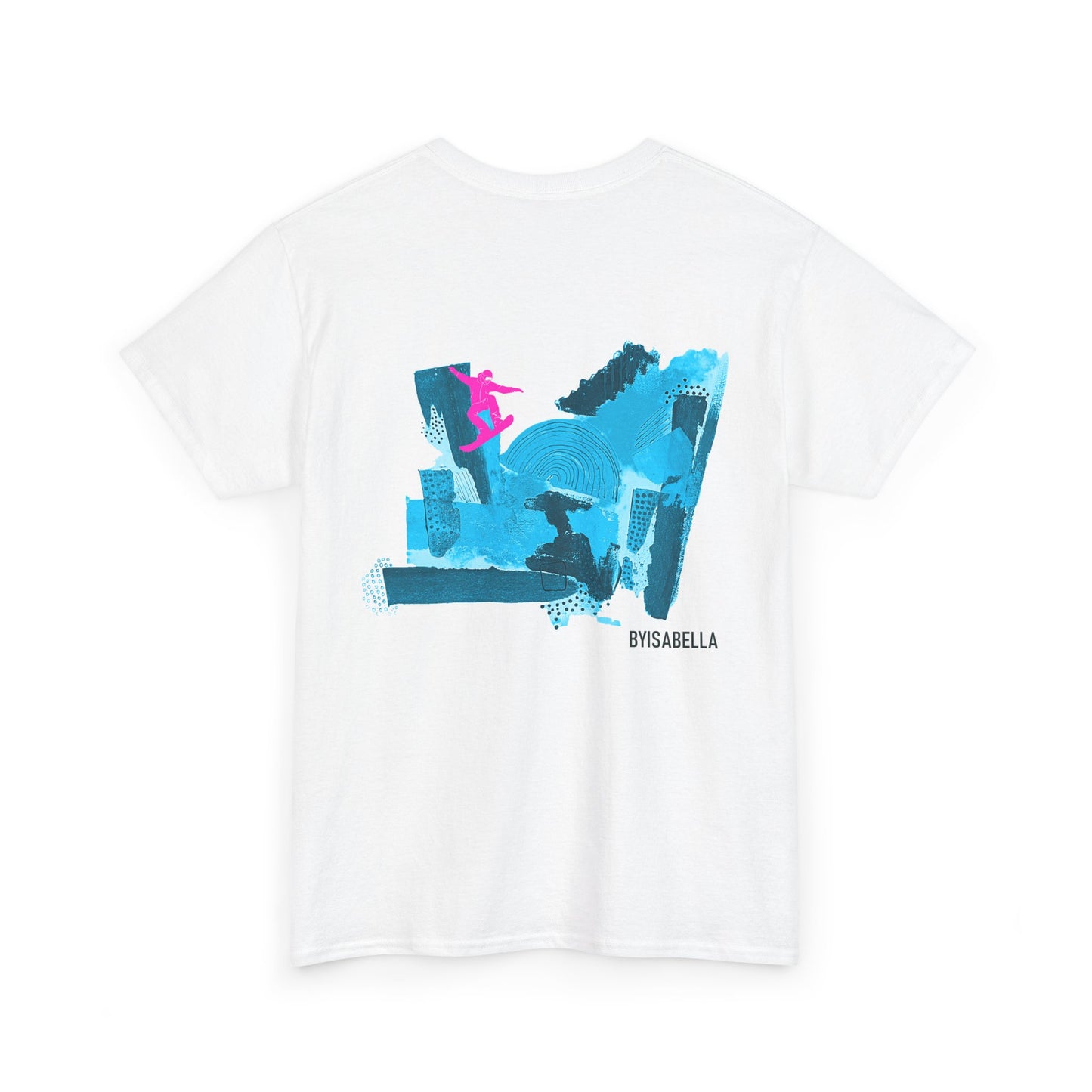 'Azure' Ski Club unisex classic tee - boarder