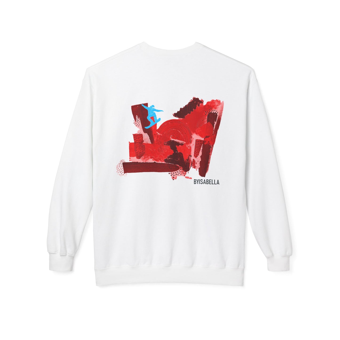 'Hot' Ski Club unisex boarder sweatshirt