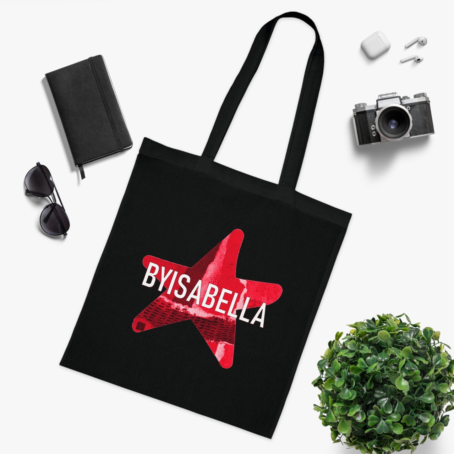 'Hot' Logo Cotton Tote
