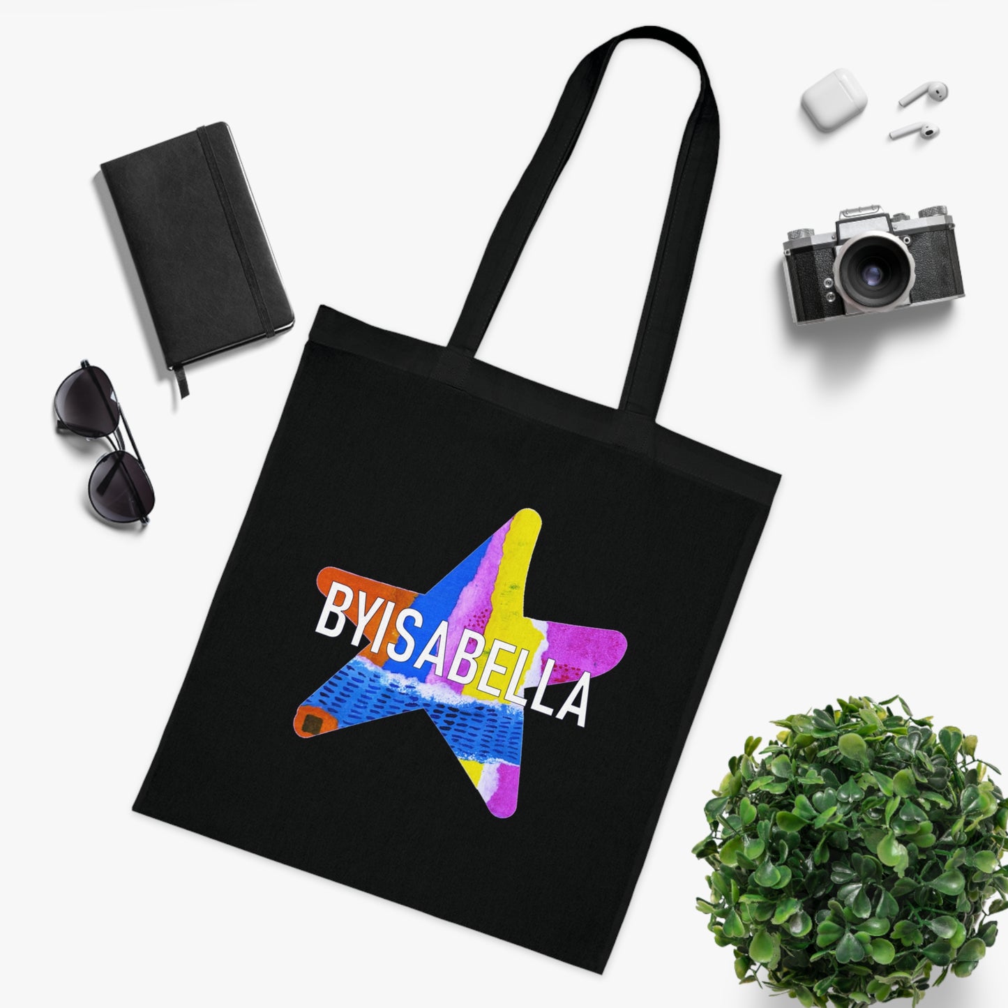 'Jester' Logo Cotton Tote