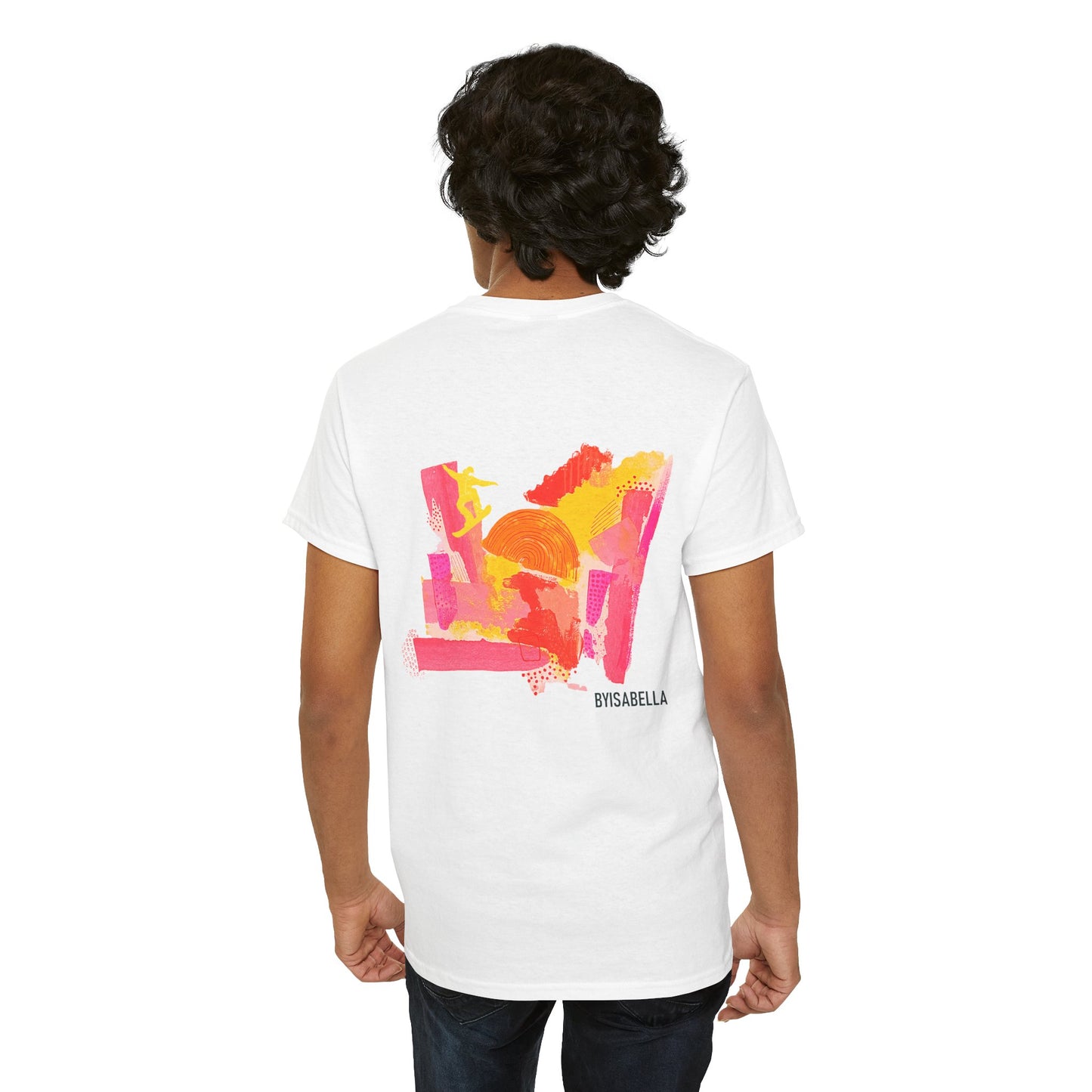 'Sherbet' Ski Club unisex classic tee - boarder