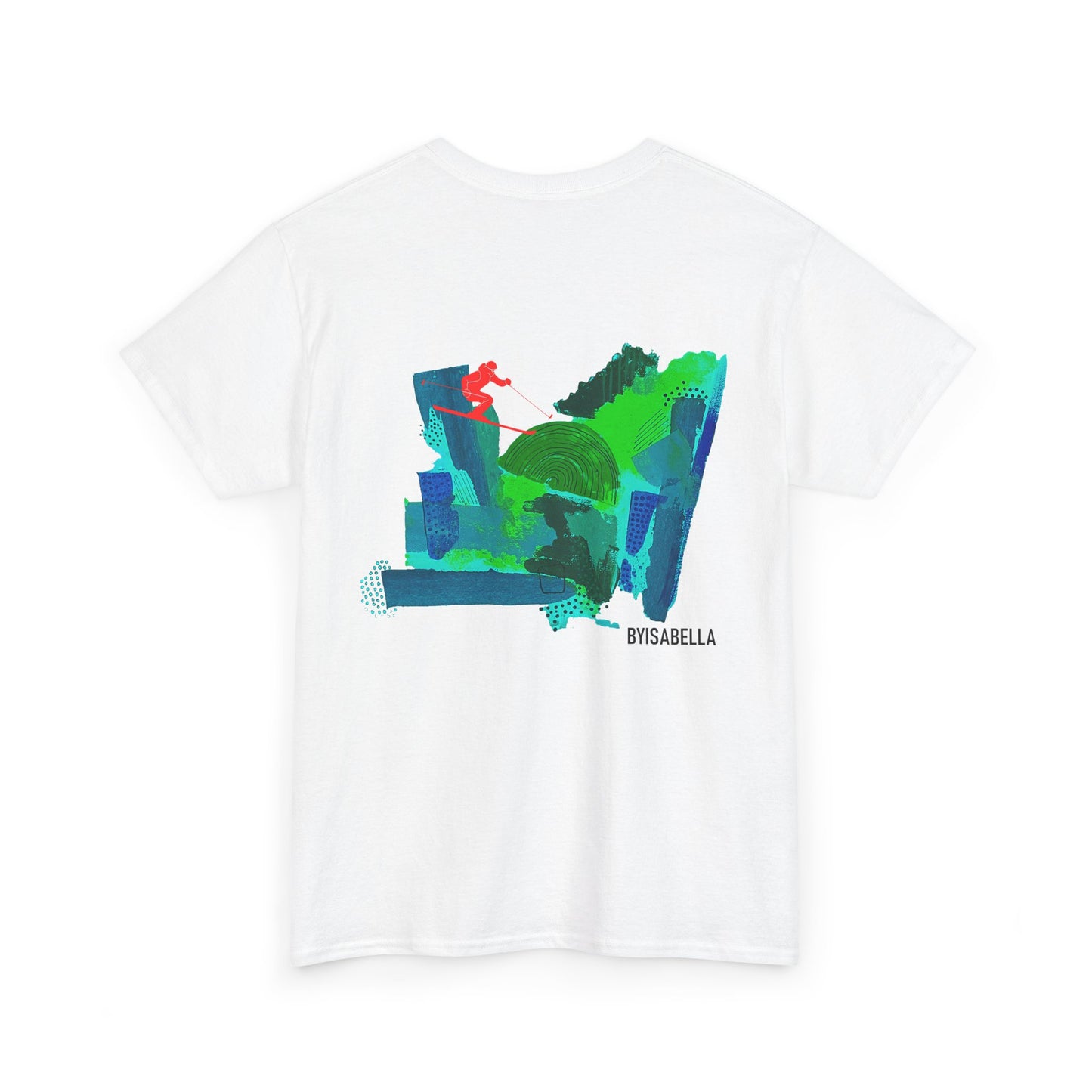 'Deep' Ski Club unisex classic tee - skier