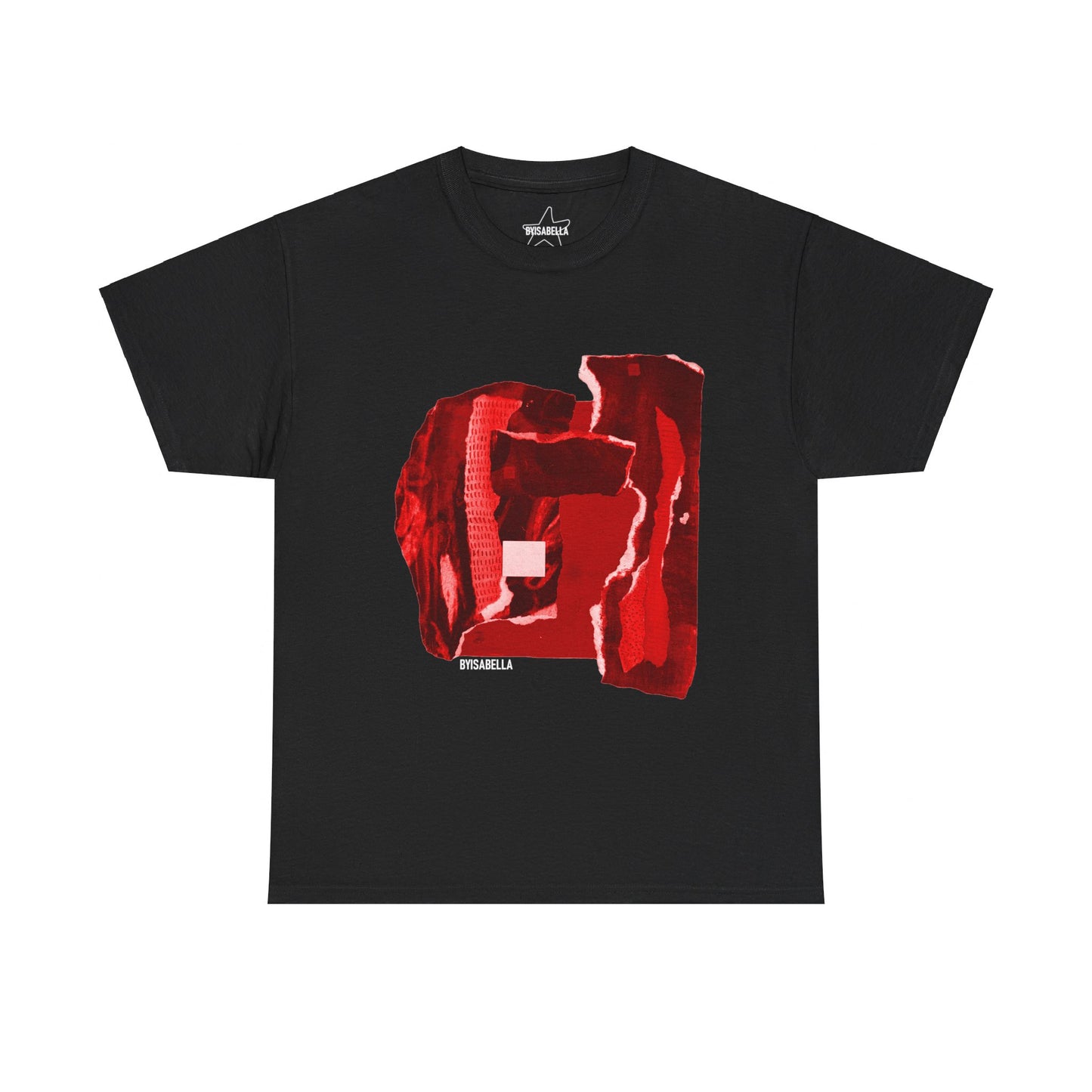 A classic unisex T-Shirt with hot red byisabella No.5 design