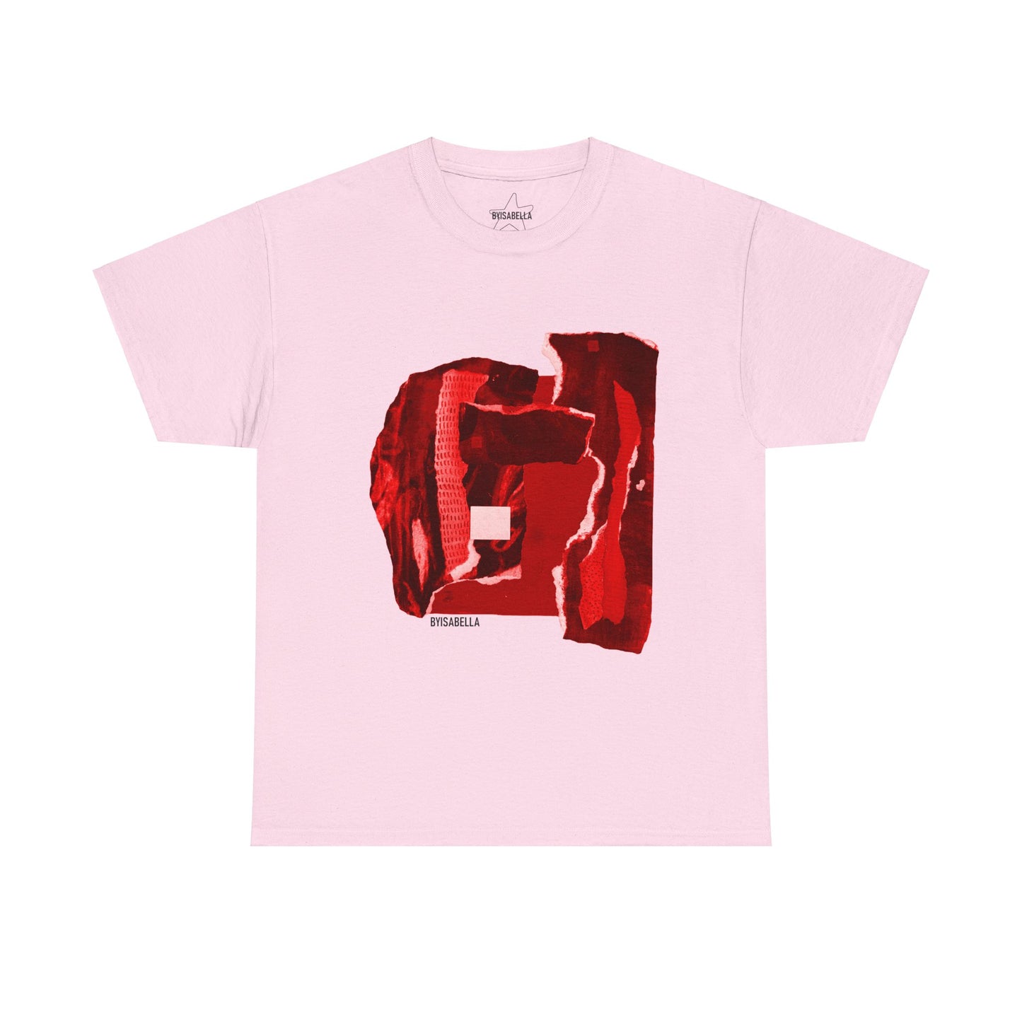 A classic unisex T-Shirt with hot red byisabella No.5 design