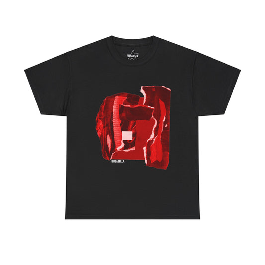 A classic unisex T-Shirt with hot red byisabella No.5 design