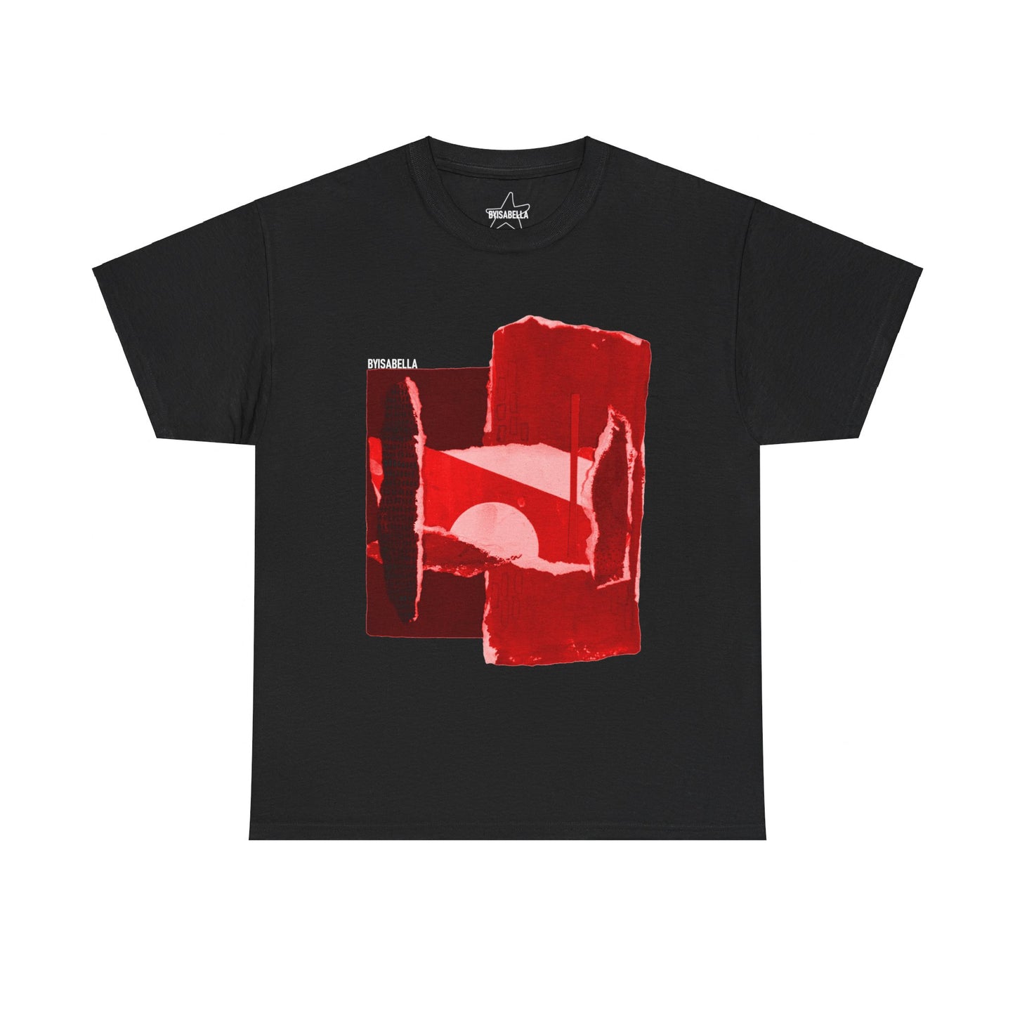 A classic unisex T-Shirt with hot red byisabella No.9 design