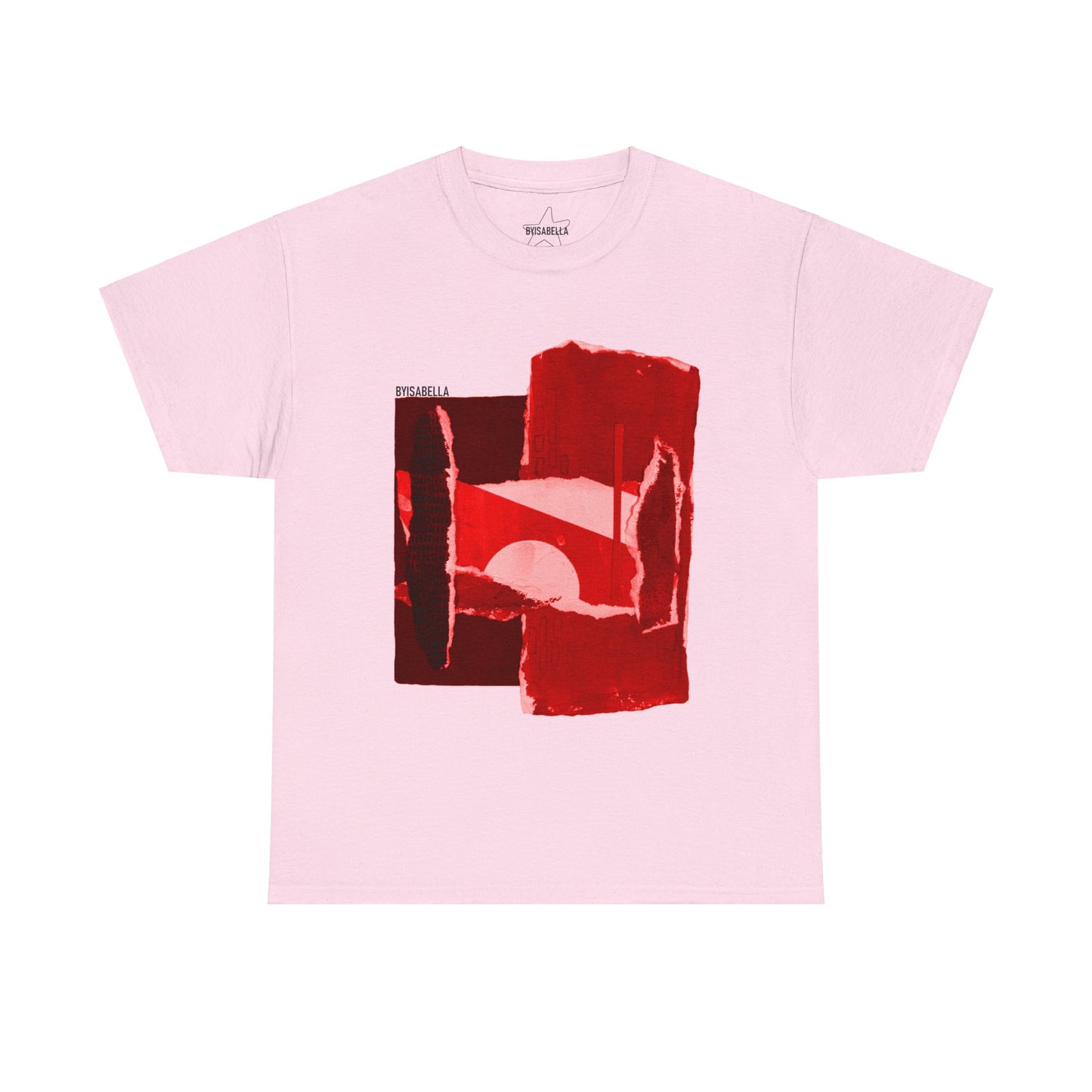 A classic unisex T-Shirt with hot red byisabella No.9 design